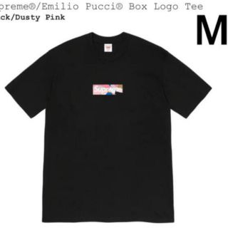 シュプリーム(Supreme)のsupreme emilio pucci box logo tee(Tシャツ/カットソー(半袖/袖なし))