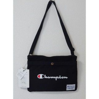 チャンピオン(Champion)のchampionチャンピオン　サコッシュ 　黒(ショルダーバッグ)