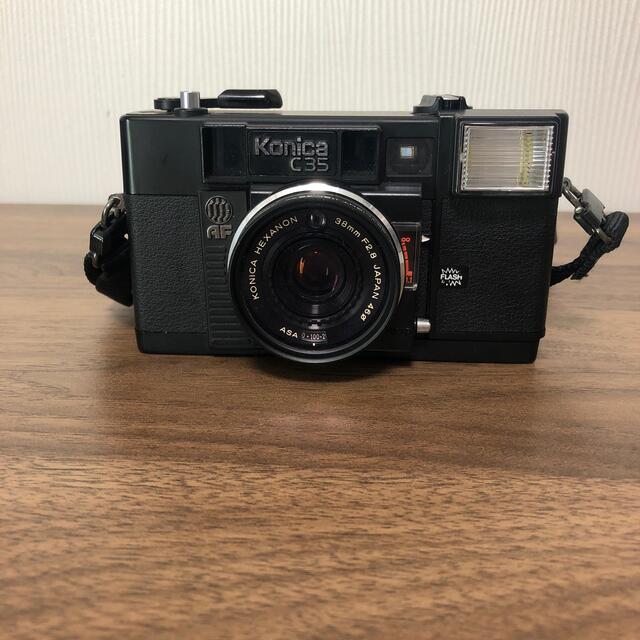 KONICA MINOLTA(コニカミノルタ)のKonica C35 AF ジャスピンコニカ スマホ/家電/カメラのカメラ(フィルムカメラ)の商品写真