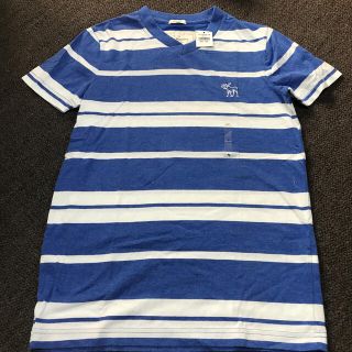 アバクロンビーアンドフィッチ(Abercrombie&Fitch)の[新品]アバクロンビー＆フィッチ ボーダーTシャツ Sサイズ(Tシャツ/カットソー(半袖/袖なし))