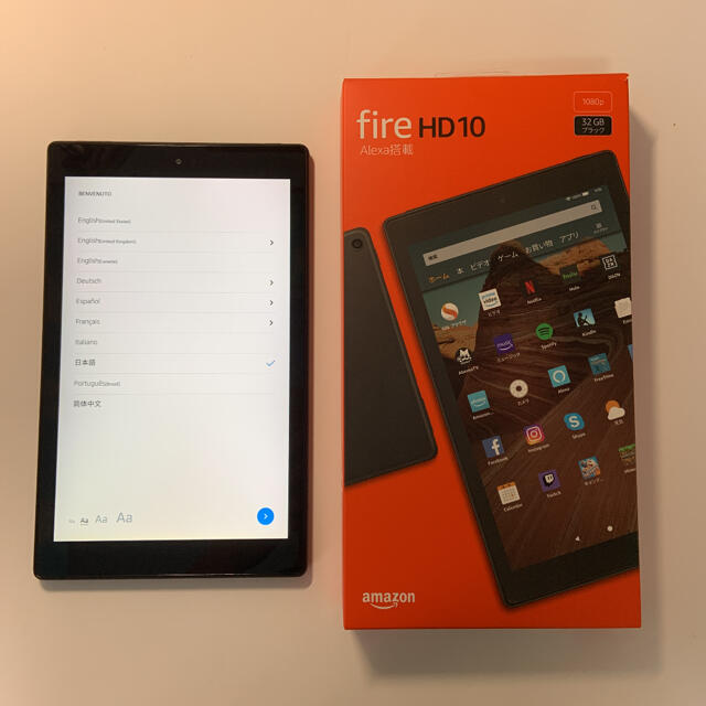 AmazonAmazon Fire HD 10 （第9世代）タブレット ブラック 32GB