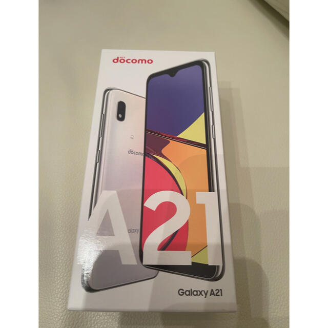 SAMSUNG(サムスン)のGalaxy A21 White Black 2台セット スマホ/家電/カメラのスマートフォン/携帯電話(スマートフォン本体)の商品写真