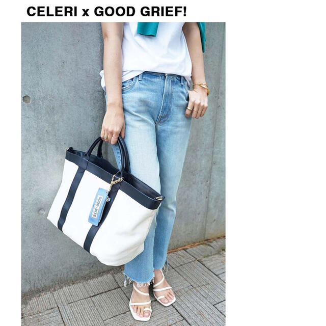 in様専用【CELERI/セルリ】 TOTE BAG ネイビー　トートバッグ