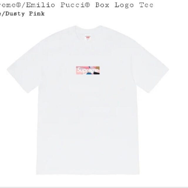 Supreme Emilio Pucci Box Logo TeeTシャツ/カットソー(半袖/袖なし)