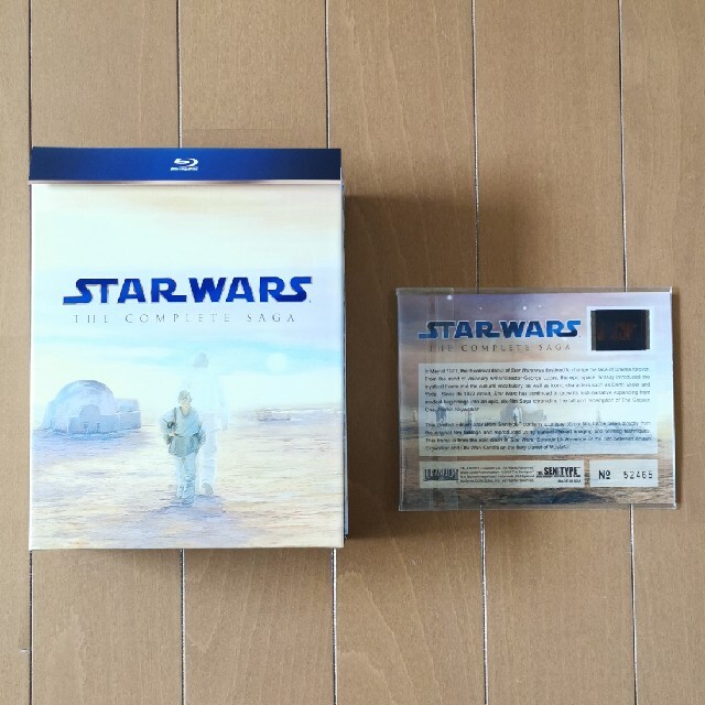 STARWARS THE COMPLETE SAGA フィルム付き