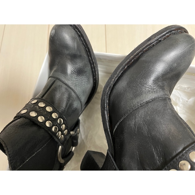 JEFFREY CAMPBELL(ジェフリーキャンベル)のジェフリーキャンベル⭐︎レザーショートブーツ レディースの靴/シューズ(ブーツ)の商品写真