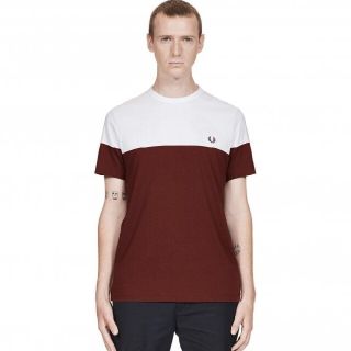 フレッドペリー(FRED PERRY)の【未使用】【FRED PERRY】パネルTシャツ(Tシャツ/カットソー(半袖/袖なし))