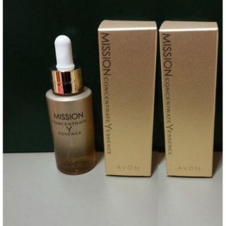 エイボン(AVON)の２個　ミッション　コンセントレートYエッセンス 　ハリ・つや・うるおい・キメ(美容液)