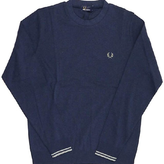 【未使用】【FRED PERRY】クルーネック セーター ロングTシャツメンズ