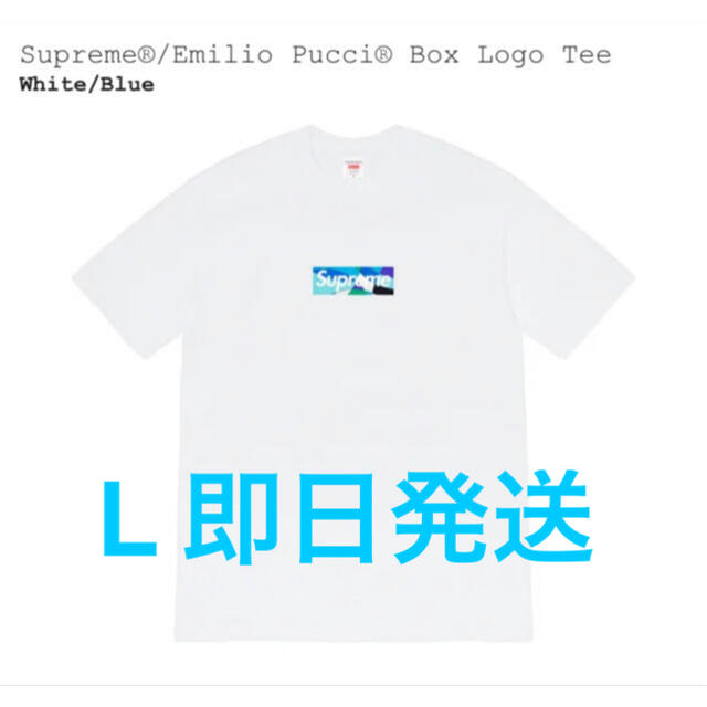 Supreme Emilio Pucci Box Logo TeeTシャツ/カットソー(半袖/袖なし)