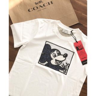 コーチ(COACH)の【COACH☆ ディズニー X キース・ヘリング】完売品！希少！新品！Mサイズ！(Tシャツ(半袖/袖なし))