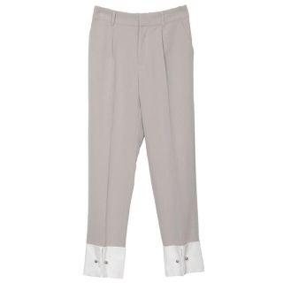 アメリヴィンテージ(Ameri VINTAGE)のCUFFS MOTIF TAPERED PANTS(カジュアルパンツ)