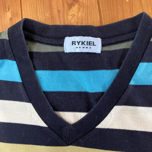 SONIA RYKIEL(ソニアリキエル)のソニアリキエル　ボーダーTシャツ メンズのトップス(Tシャツ/カットソー(半袖/袖なし))の商品写真