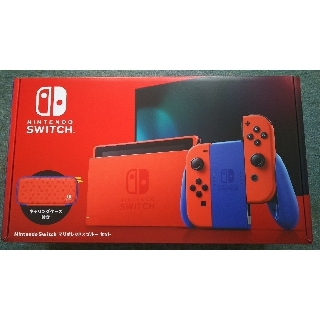 【新品未開封】Nintendo Switch マリオレッド×ブルー セット 本体