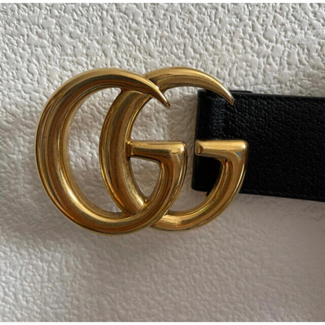 Gucci(グッチ)のGUCCI ベルト ダブルGロゴバックル メンズのファッション小物(ベルト)の商品写真