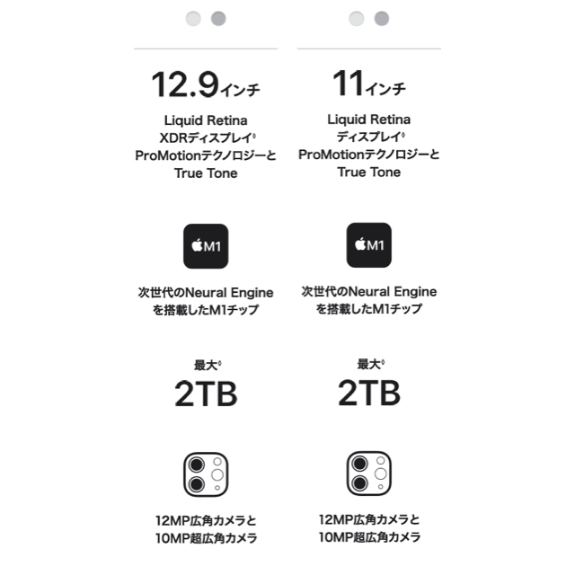 Apple(アップル)の最新■iPad Pro  11インチ■第3世代 128GBスペースグレー新品 スマホ/家電/カメラのPC/タブレット(タブレット)の商品写真