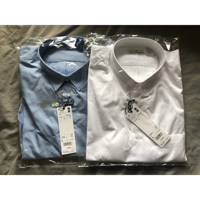 UNIQLO - 【セット売り】スーピマコットンレギュラーフィットシャツ +j