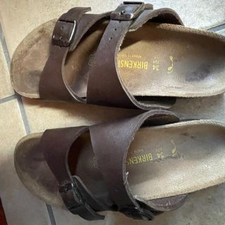 ビルケンシュトック(BIRKENSTOCK)のビルケンシュトック♡ブラウンサンダル34♡22.5センチ(サンダル)