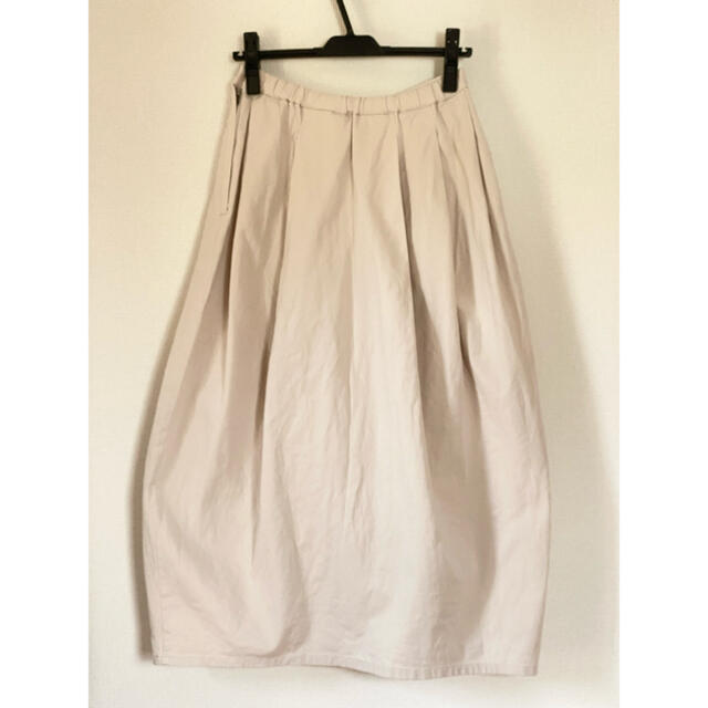 MUJI (無印良品)(ムジルシリョウヒン)の【無印良品】オーガニックコットン縦横ストレッチチノイージーバルーンスカート レディースのスカート(ロングスカート)の商品写真