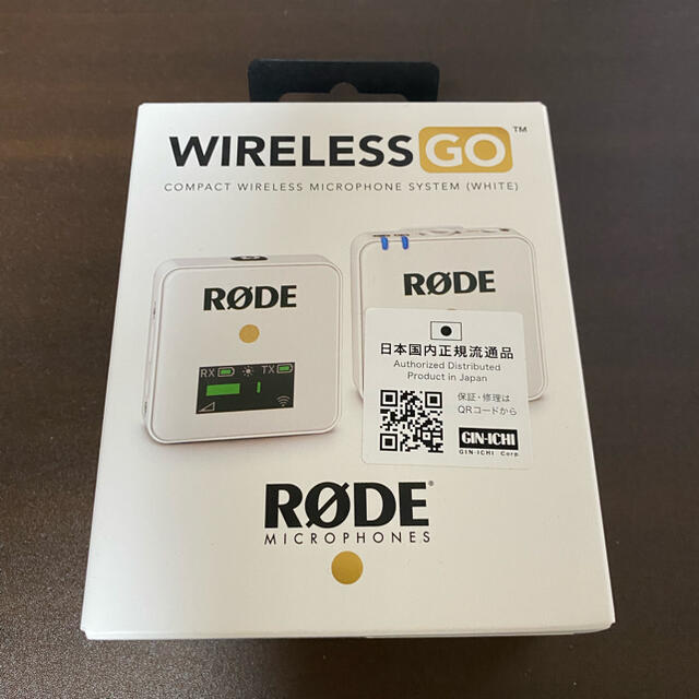 RODE wireless go ワイヤレスゴー　ホワイト　新品　国内正規品