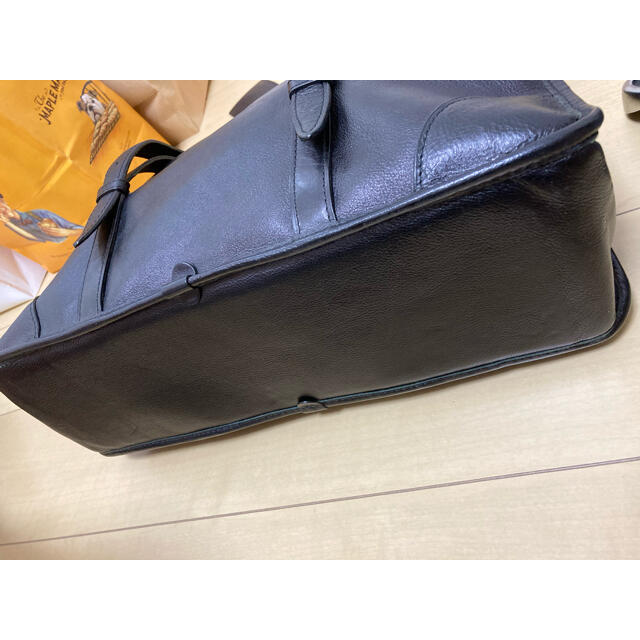 GANZO(ガンゾ)のGANZO ビジネスバッグ　ブラック　レザー メンズのバッグ(ビジネスバッグ)の商品写真