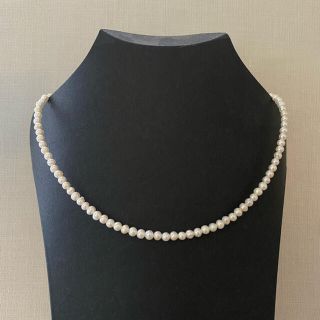 淡水パール チョーカーネックレス 3.5mm 37cm(ネックレス)