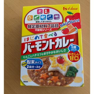 ハウスショクヒン(ハウス食品)のはじめて食べるバーモントカレー ×1箱(その他)