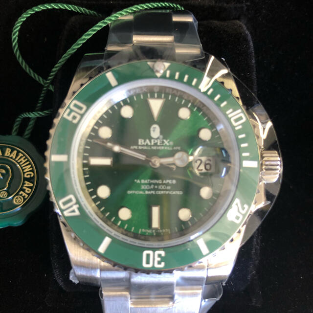 A BATHING APE(アベイシングエイプ)のBAPEX サルマリーナ　エイプ　２個売り メンズの時計(腕時計(アナログ))の商品写真