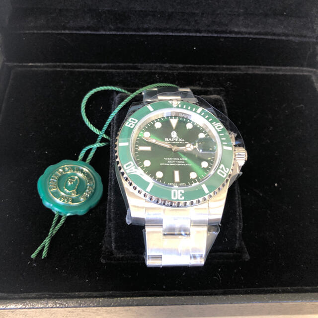 A BATHING APE(アベイシングエイプ)のBAPEX サルマリーナ　エイプ　２個売り メンズの時計(腕時計(アナログ))の商品写真