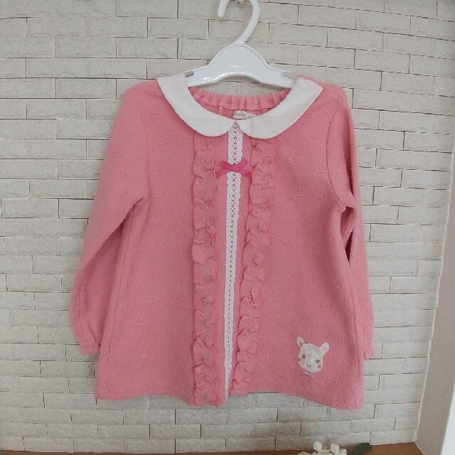 coeur a coeur(クーラクール)のcoeur a coeur  トップス100cm キッズ/ベビー/マタニティのキッズ服女の子用(90cm~)(Tシャツ/カットソー)の商品写真