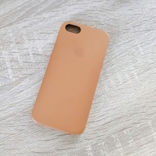 アップル(Apple)のiPhone SE 5s サドルブラウン 純正 (iPhoneケース)