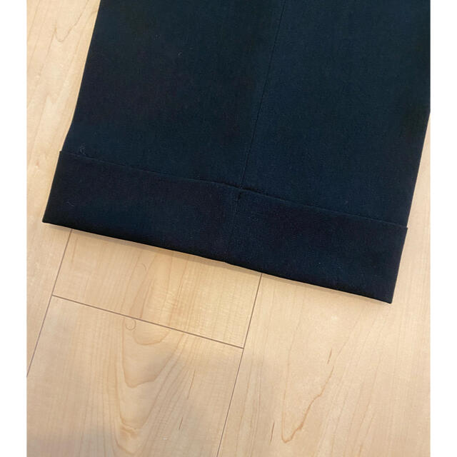 Jieda(ジエダ)のkaiko ワイドスラックス　ダブル　スラックス　黒　ブラック　ダブル メンズのパンツ(スラックス)の商品写真