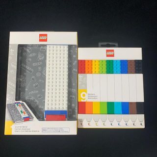 レゴ(Lego)のLEGO レゴ マーカー9色セット & バインダーノート(ペン/マーカー)