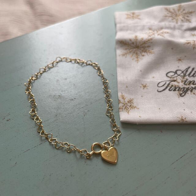 Alice in tinyroom♡ハートブレスレット♡K18 【限定販売】 noxcapital.de