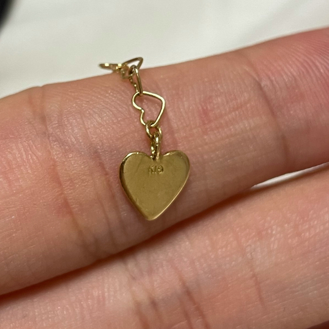 人気の Alice in Tiny room タイニー 18K ハートブレスレット