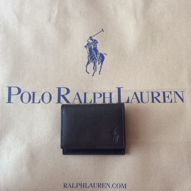 POLO RALPH LAUREN(ポロラルフローレン)のあこちん様 専用  ラルフローレン コイン ケース 箱付き メンズのファッション小物(コインケース/小銭入れ)の商品写真