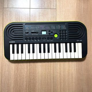 カシオ(CASIO)のカシオ　ミニキーボード　SA-46(キーボード/シンセサイザー)