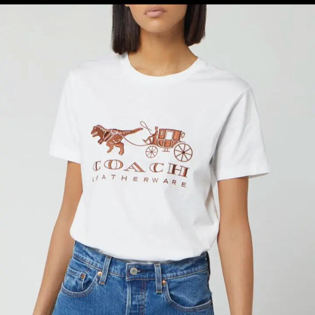 COACH - 【新品未使用】COACH 恐竜 Tシャツの通販 by いらっしゃいませ ...