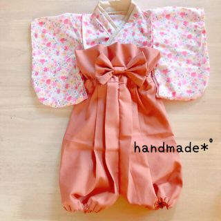 handmade♡ベビー袴 甚平(甚平/浴衣)