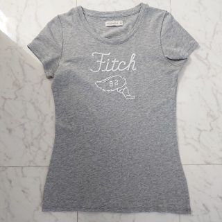 アバクロンビーアンドフィッチ(Abercrombie&Fitch)のAbercrombie&Fitchアバクロ 半袖Tシャツ グレー灰色(Tシャツ(半袖/袖なし))