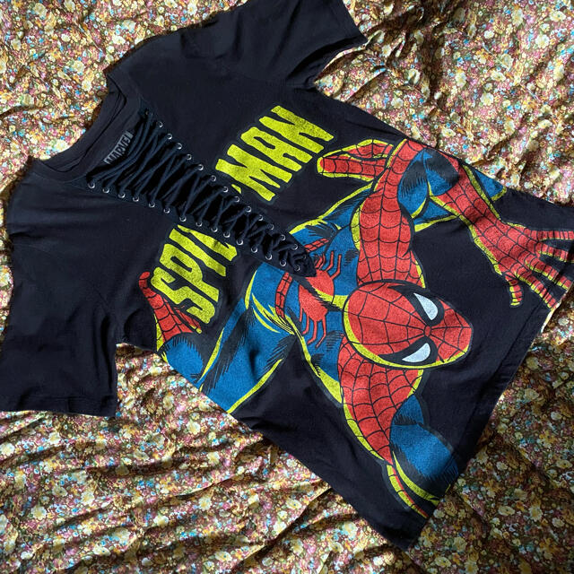 MARVEL(マーベル)のマーベル　marvel   スパイダーマン　Tシャツ　ユニセックス レディースのトップス(Tシャツ(半袖/袖なし))の商品写真