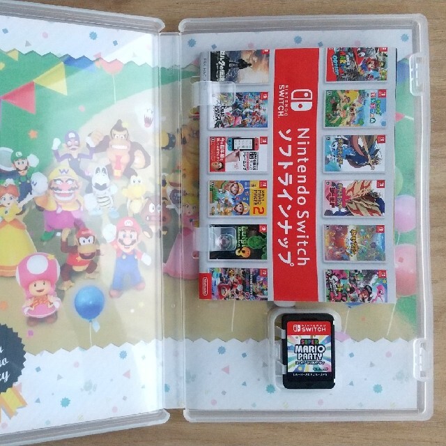 Nintendo Switch(ニンテンドースイッチ)のスーパー マリオパーティ Switch エンタメ/ホビーのゲームソフト/ゲーム機本体(家庭用ゲームソフト)の商品写真