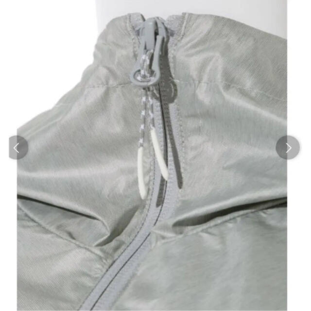 adidas(アディダス)のアシックス ロングパーカー ウィンドブレーカー ウィンドジャケット シャカシャカ レディースのジャケット/アウター(ナイロンジャケット)の商品写真