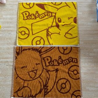 ポケモン(ポケモン)の新品○ポケモンバスマット2枚セット(バスマット)