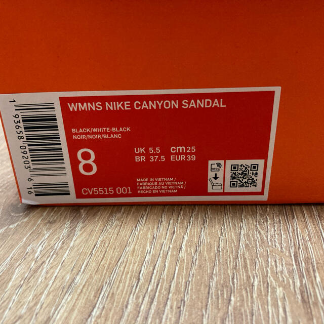 NIKE(ナイキ)のNIKE Canyon Sandal CV5515 001 レディース 厚底 レディースの靴/シューズ(サンダル)の商品写真