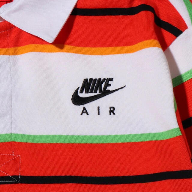 NIKE(ナイキ)のNIKE RUGBY TOP ナイキ ポロシャツ ラガーシャツ ホワイト 白 メンズのトップス(ポロシャツ)の商品写真