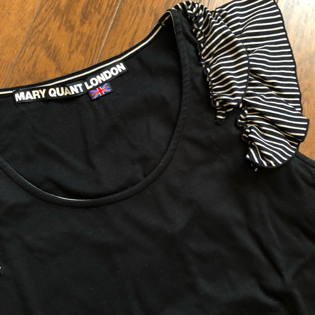 MARY QUANT(マリークワント)の送料無料！！マリークワントMary Quant☆フリル袖トップス♪ レディースのトップス(カットソー(半袖/袖なし))の商品写真