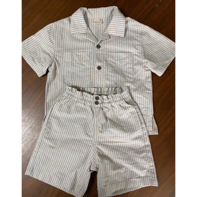 petit main(プティマイン)のプティマイン　セットアップ キッズ/ベビー/マタニティのキッズ服男の子用(90cm~)(ブラウス)の商品写真