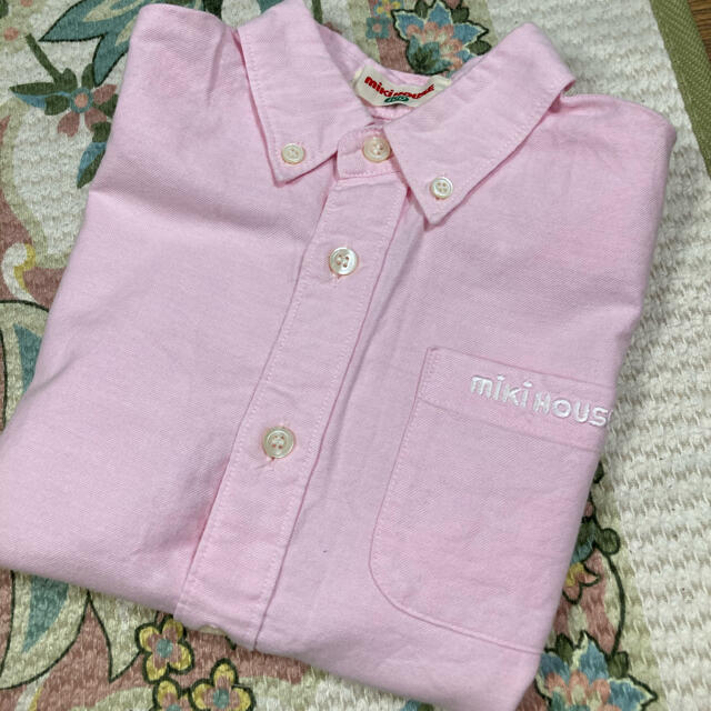 mikihouse(ミキハウス)のミキハウス　カッターシャツ キッズ/ベビー/マタニティのキッズ服男の子用(90cm~)(ブラウス)の商品写真