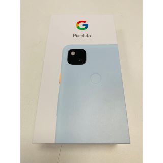 グーグルピクセル(Google Pixel)のSIMロック解除済み！新品Pixel4a BarelyBlue(スマートフォン本体)